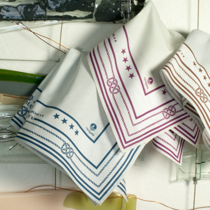 Mouchoirs marin Yacht Club