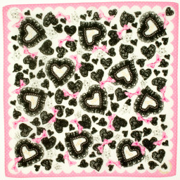 Mouchoirs Mon chéri rose