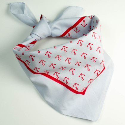 Bandana rouge "Belle Ile"