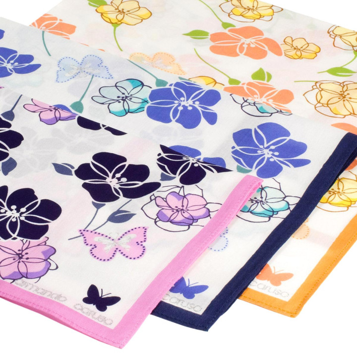 Mouchoirs "Florilège" (x3)