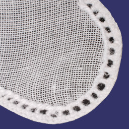 Mouchoir brodé "Euphrosyne" (x1)