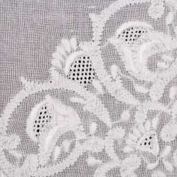 Mouchoir brodé main "Thalie" (x1)