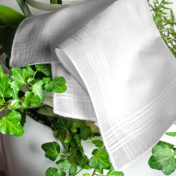 Mouchoirs blancs "Betty"