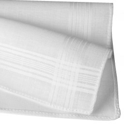 Mouchoirs blancs "Betty"