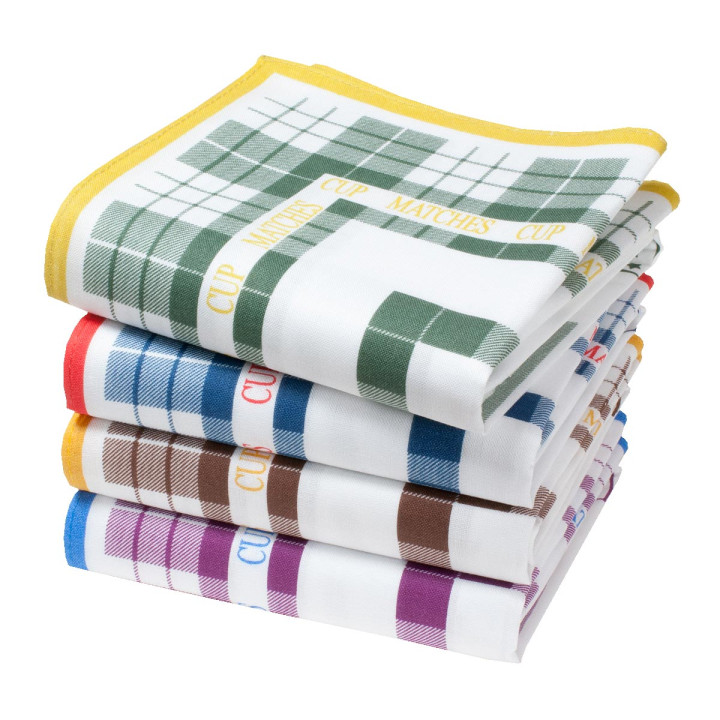 Mouchoirs bateau "BIB" (x4)