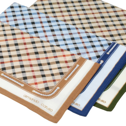 Mouchoirs "Burgundy" (x3)