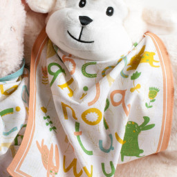 Mouchoirs enfants "Alphabet" (x6)