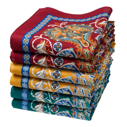 Mouchoirs orientaux "Samarcande" (x6)