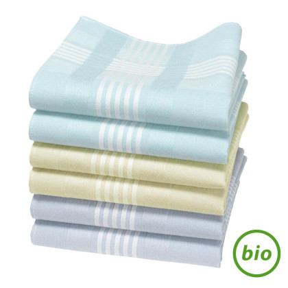 Mouchoirs bio "HANKISS Summer" (x6)