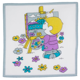 Mouchoirs "Gribouille" (x6)