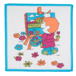 Mouchoirs "Gribouille" (x6)