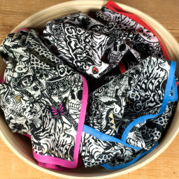 Mouchoirs "A la mort, A l'amor" (x3)