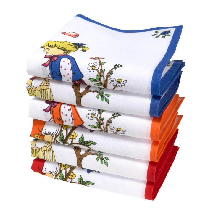 Mouchoirs GIRLY (x6)