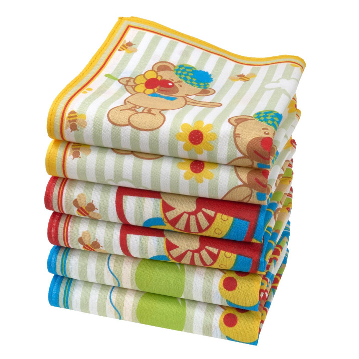 Mouchoirs TEDDY (x6)