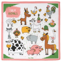 Mouchoirs ANIMAL FRIENDS (x6)