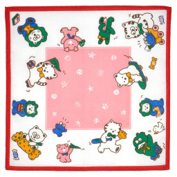 Mouchoirs ours et éléphants "Toffee" (x3) 