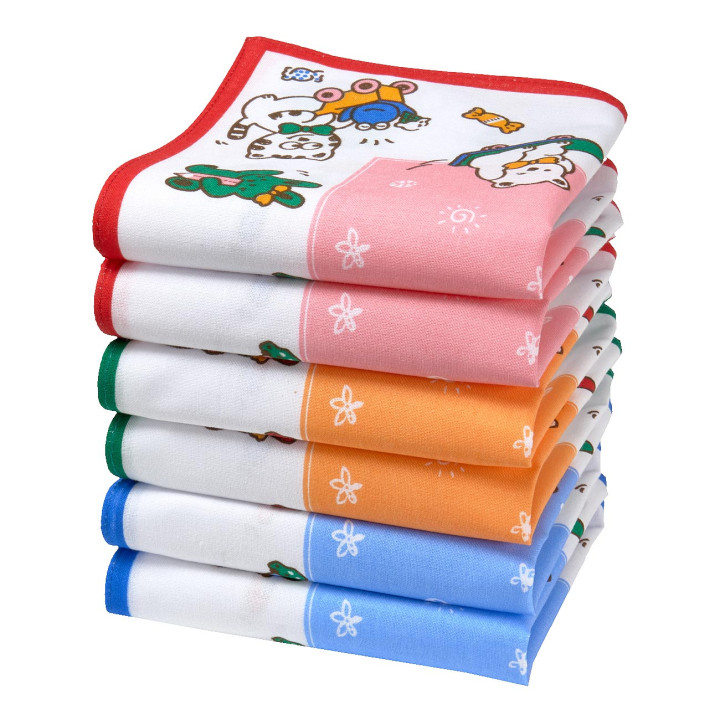 Mouchoirs ours et éléphants "Toffee" (x3) 