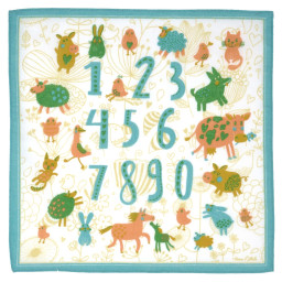 Mouchoirs enfants NUMBERS (x6)
