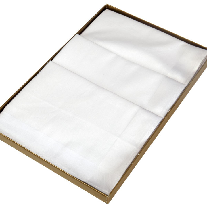 Mouchoirs raffinés "Colombe" (x3)