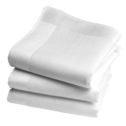 Mouchoirs raffinés "Colombe" (x3)