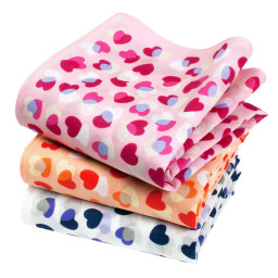 Mouchoirs COEURS JOYEUX (x3)