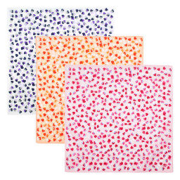 Mouchoirs COEURS JOYEUX (x3)