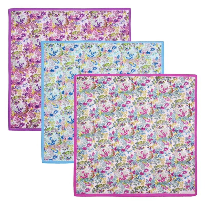 Jolis mouchoirs AMBROISIE (x3)