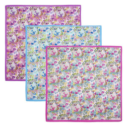 Jolis mouchoirs AMBROISIE (x3)