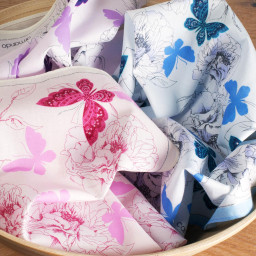 Mouchoirs BUTTERFLY (x3)