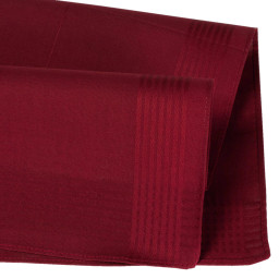 Mouchoirs GRENAT (x3)