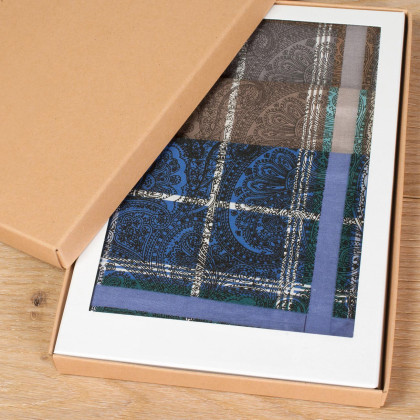 Mouchoirs PORPHYRE (x3)