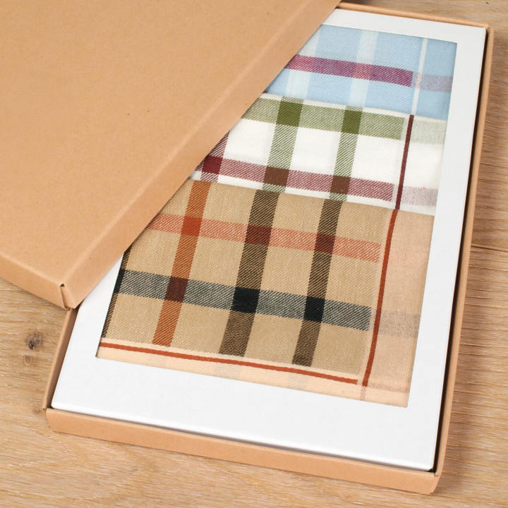 Mouchoirs INVERARAY (x3)