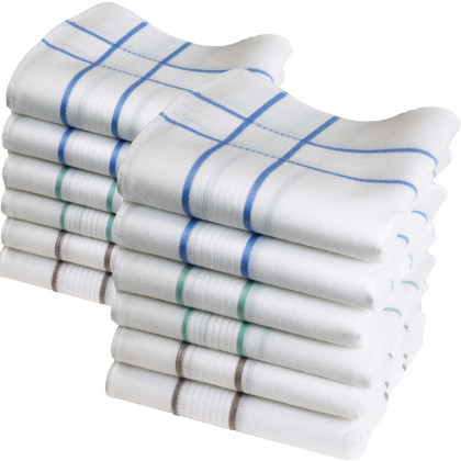 Mouchoirs en tissu Elliott par 12