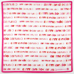 mouchoir femme 100% coton 45cm forever rose