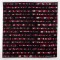 mouchoir femme 100% coton 45cm forever noir
