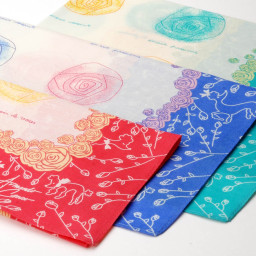 mouchoir amore femme 100% coton 45cm