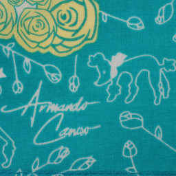 mouchoir amore armando caruso femme 100% coton 45cm