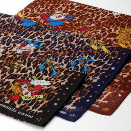 mouchoir pirates femme 100% coton 45cm