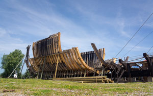 Le Jean Bart en construction Le Jean Bart par l'association Tourville